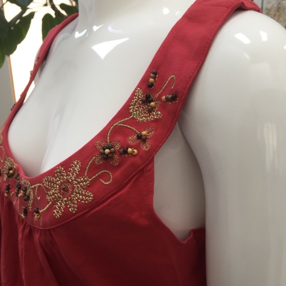 Ann Taylor Loft Dressy Embellished Tank - Large - Picture 6 of 10